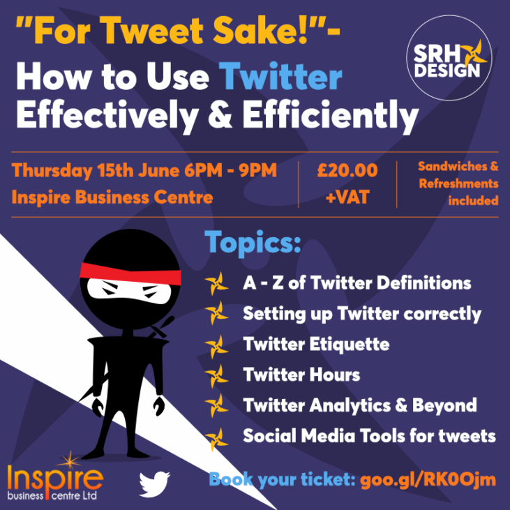 For Tweets sake! Use Twitter Effectively and Efficiently.  