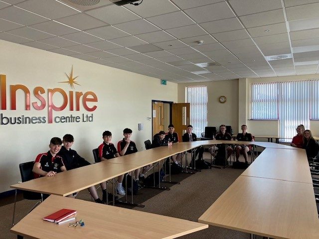 Inspire Business Centre Welcomed Pupils From Dundonald High School to the Business Park