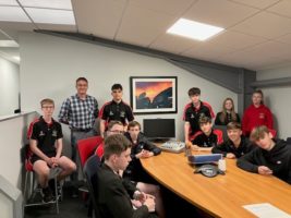 Inspire Business Centre Welcomed Pupils From Dundonald High School to the Business Park