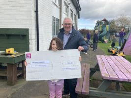 Inspire Business Centre Donate £750.00 to Helping Hands Play Park Appeal